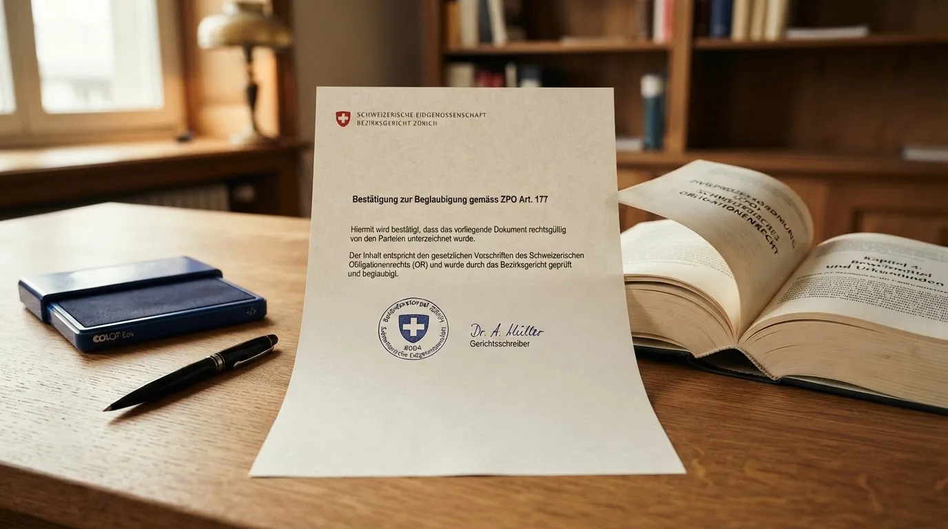 Amtliches Schreiben mit Stempel auf einem Schreibtisch neben einem Gesetzbuch — 20 franken bonus ohne einzahlung casino