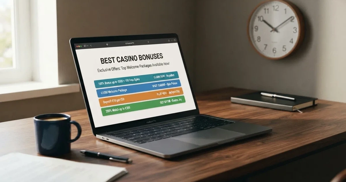 Bildschirm mit Bonusbedingungen, Einsatztabelle und einer Uhr im Hintergrund — online casino bonus ohne umsatzbedingungen